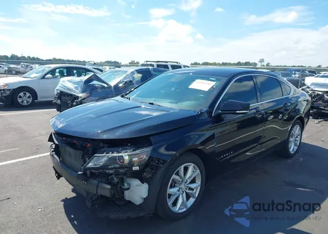 2017 Chevrolet Impala 1Lt из США, поврежденный, VIN 2G1105S36H9124373